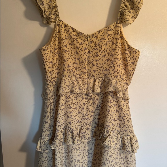 Floral Ruffle Dress - Picture 3 of 3